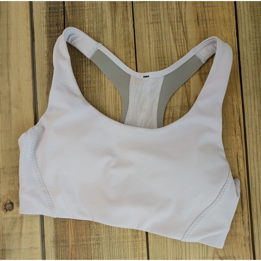 Athleta ultimate Ignite Sports Bra Womens XS A-C Lavendar Razorback Gymcore